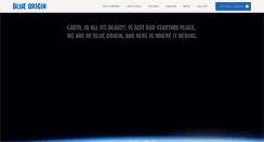Desktop Screenshot of blueorigin.com